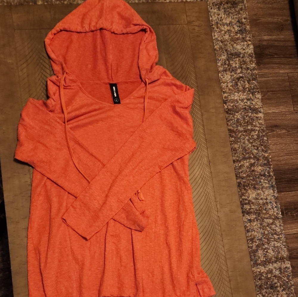 Agnes & Dora Coral V-Neck Sweater